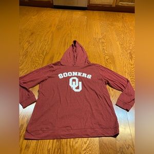 New without tags Oklahoma Sooners Women’s T-shirt Hoodie 2xl xxl 2x OU